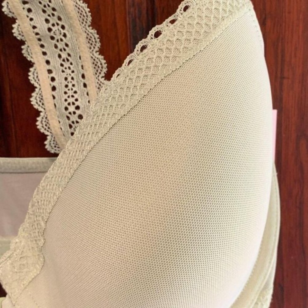 LIGT LINED DEMI RACERBACK BRA KIWI 32DDD - Picture 4 of 8